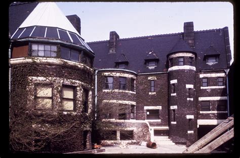 Glessner house en 1887, mientras se completaba la construcción. John J. Glessner House | A National Historic Landmark Cook ...
