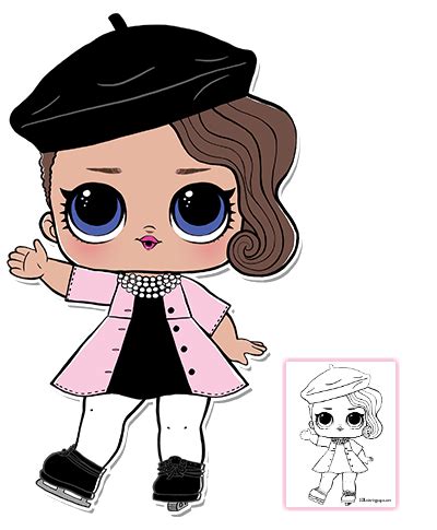 Novos jogos de lol surprise. Series 2 | Dibujos kawaii, Dibujos bonitos, Muñeca dibujo