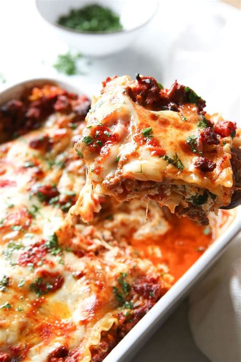 This Is The Only Lasagna Recipe Youll Ever Need Recipe Italian