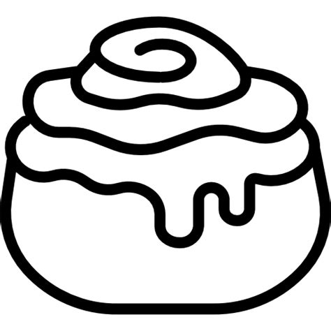 Cinnamon Roll Drawing Free Download On Clipartmag