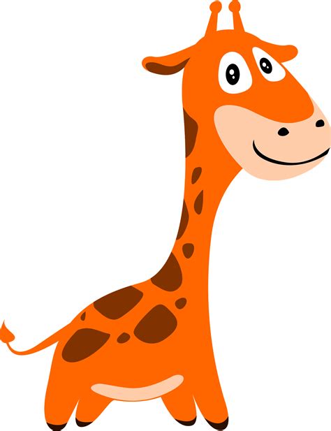 cartoon giraffe clip art library