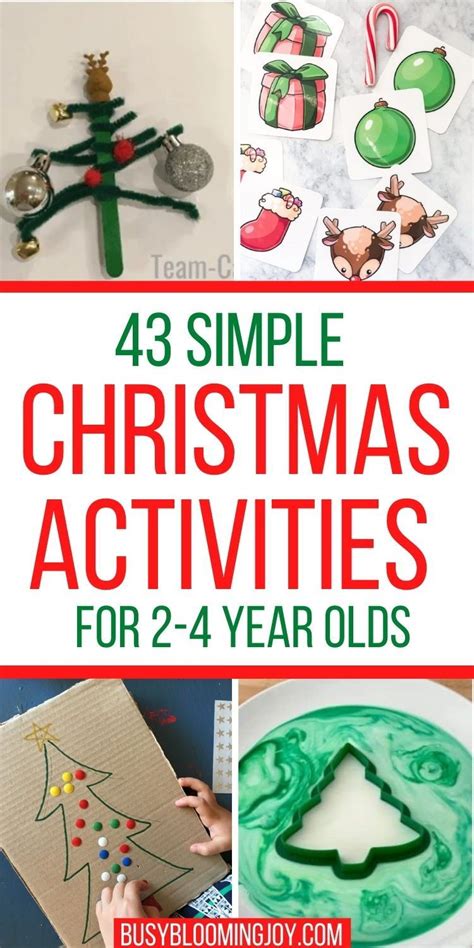 Christmas Activities For 6 Year Olds