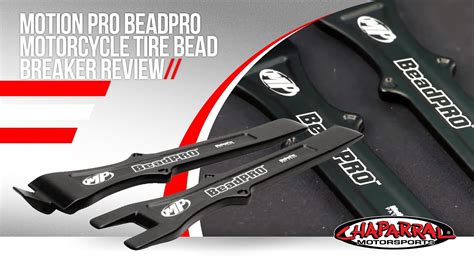 If you're if you're changing or patching a tube, there's no need to take the tire completely off the wheel. Motion Pro BeadPro Motorcycle Tire Bead Breaker Review ...