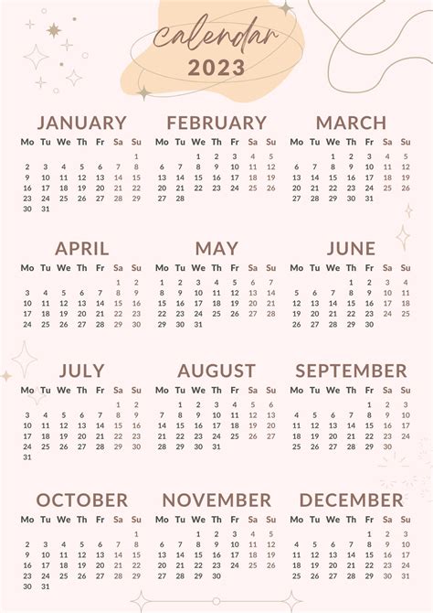 Aesthetic Calendar 2024 Online Patsy Jenine