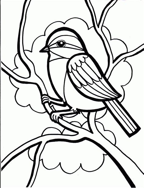 119 Dessins De Coloriage Oiseau à Imprimer Sur Page 13