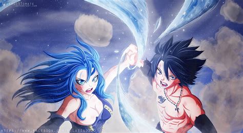 Hd Wallpaper Anime Fairy Tail Gray Fullbuster Juvia Lockser