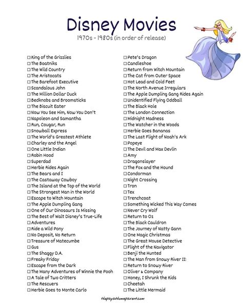 ← (left arrow) previous page. 400+ Disney Movies List That You Can Download Absolutely FREE