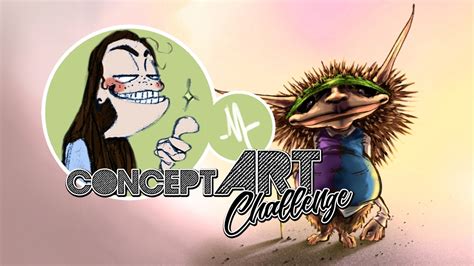 Elf Hedgehog Cane M Concept Art Challenge Character 2 Youtube