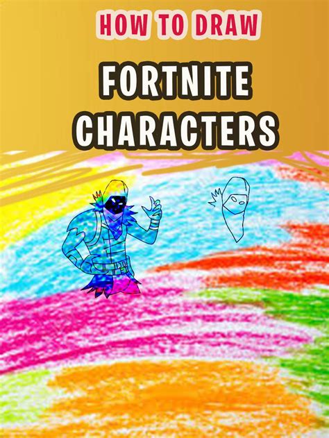 How To Draw Epic Fortnite Full Fortnite Drawing Collection By Fred