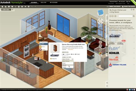 Walk through and experience the space you design in real time. Autodesk Homestyler: Easy-to-Use, Free 2D and 3D Online ...