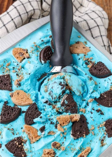 Cookie Monster Ice Cream Barefeet In The Kitchen