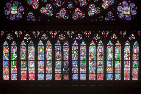 Les Vitraux De Notre Dame Cathédrale Notre Dame De Paris