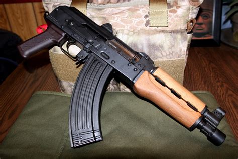 Jeffreys M92 With Our Bulgarian Ak74 Grip In Dark Russian