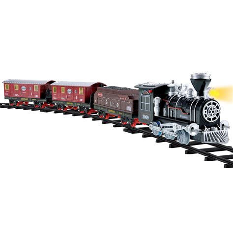 Lights And Sounds Classic Locomotive Toy Train Set