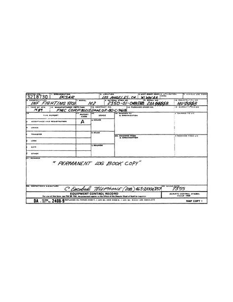 Da Form 2408 9 Fillable Printable Forms Free Online