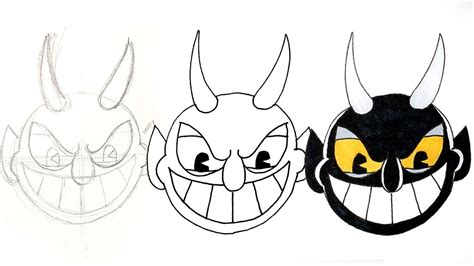 Cuphead Coloring Page Easy Drawing Guides The Best Porn Website