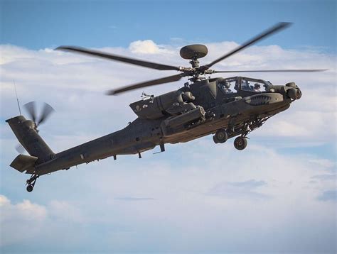 Us Army Ah 64e Apache Helicopter Pilots Assigned To 1st Battalion