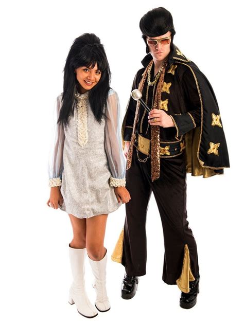Elvis And Priscilla Presley Couple Costume