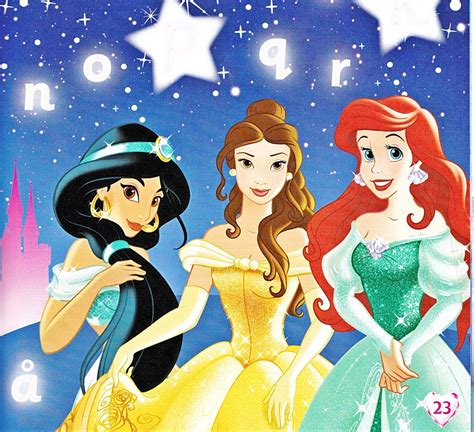 Walt Disney Images Princess Jasmine Princess Belle And Princess Ariel