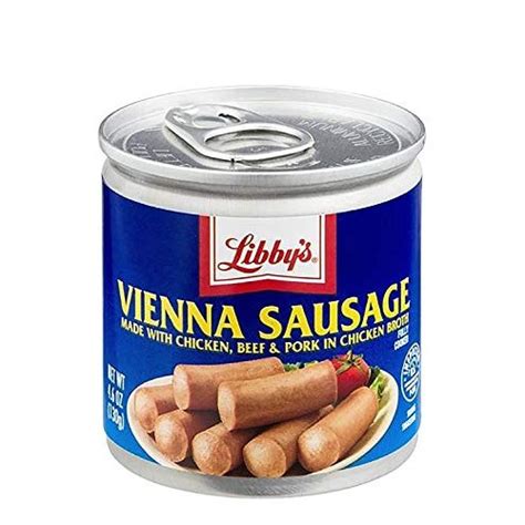 Libbys Vienna Sausage 46 Oz 12 Cans