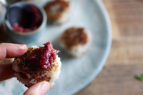 Seared Onigiri Japanese Rice Balls With Pickled Plum — Rooted Food
