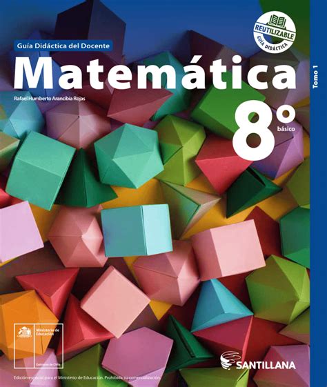 ️【 Guía De Matemáticas Octavo Básico Con Respuestas 2024 】 ️