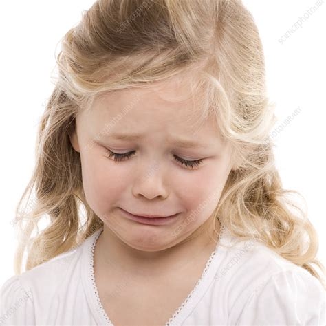 Girl Crying Stock Image F0027738 Science Photo Library