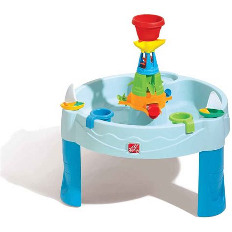 Step2 Water Works Play Table Includes 2 Cups And 2 Sailboats Walmart