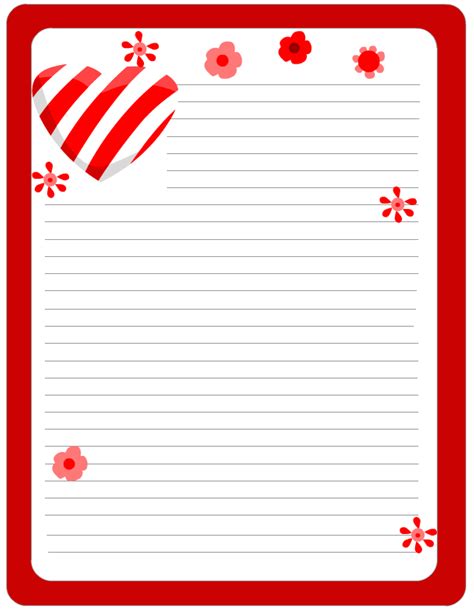 Printable Valentine S Day Letter Template Printable Templates