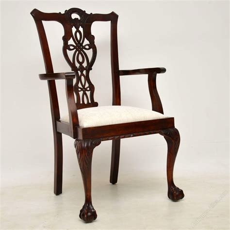 Shop with afterpay on eligible items. Set Of 12 Antique Mahogany Chippendale Dining Chairs ...