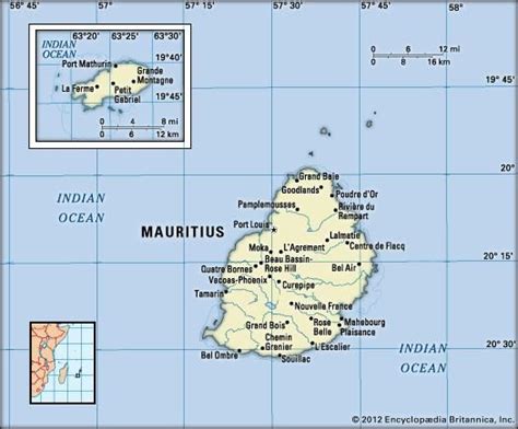 Mauritius Facts Geography And History