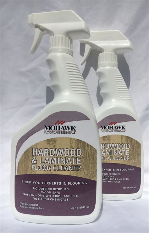 New Mohawk Hardwood And Laminate Floor Cleaner 32 Fl Oz Spray Bottle