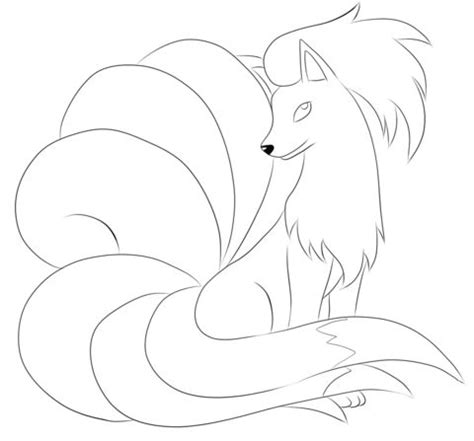 Vulpix is one of the original 151 pokemon going back to. Ninetales Coloring page | Horse coloring pages, Pokemon ...