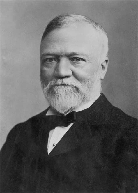 Andrew Carnegie 1835 1919 Namerican Industrialist Photographed In