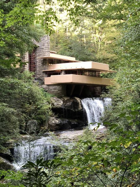 Got To Visit Fallingwater Designed By Frank Lloyd Wright A Gem In The