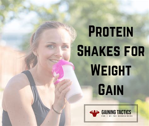 Homemade Protein Shakes For Weight Gain Gaining Tactics