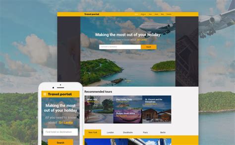 Best Travel Html Website Templates In Free Html Designs