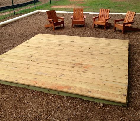 Outdoor Play Stage Area Natural Playground Child Care Preschool