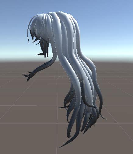 Aniara Hair VRModels 3D Models For VR AR And CG Projects