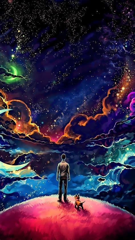 4k Space Galaxy Colorful Animated Wallpaper Ideas Fondos De