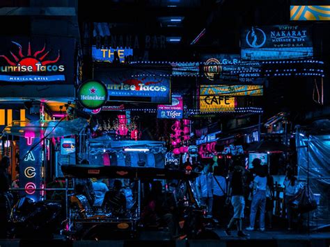 Thailands Red Light District Reopened Immediately Crowded With