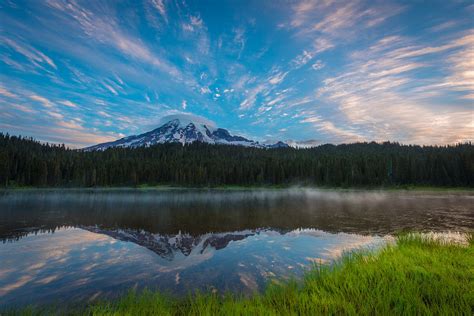 Mount Rainier Reflection Photograph By Mike Walker Fine Art America