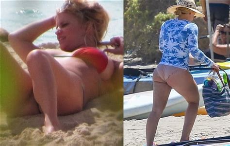 Jessica Simpson S Boobs Vs Hilary Duff S Booty In A Milf Bikini Battle