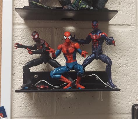 Small Spider Man Display I Set Up Above My Desk Marvellegends