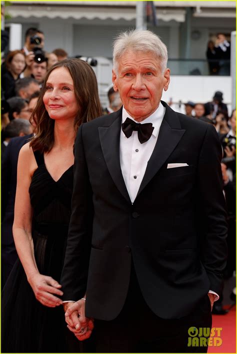 Harrison Ford Wife Calista Flockhart Make First Red Carpet Appearance