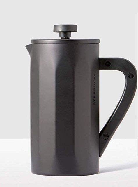 Starbucks Stainless Steel Coffee Press With Soft Touch Handle Matte