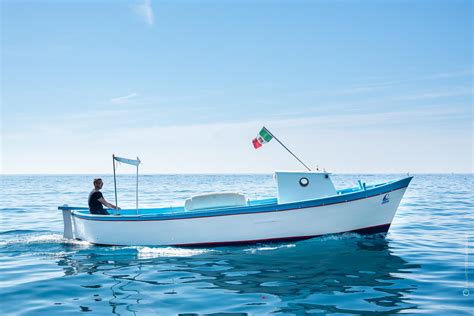 Barca Mare Cielo Azzurro Costiera Amalfitana Fotografo Salvatore