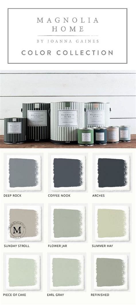 Get that farmhouse look with these simple do it yourself ideas. Fixer Upper Joanna Gaines Magnolia Home Paint collection ...