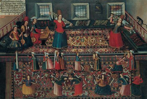 A Scene From The Turkish Harem