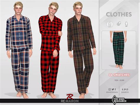 Sims 4 Maxis Match Pajamas